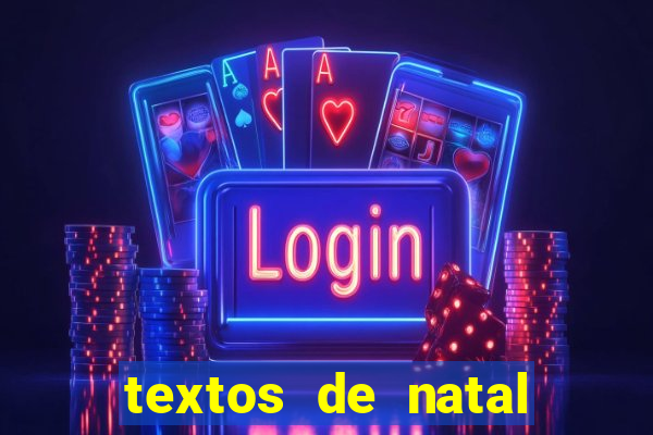 textos de natal para imprimir